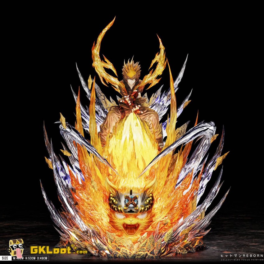 Lue Ying Studio Katekyo Hitman Reborn Tsunayoshi Sawada Statue w/ LED - View 1 Lue Ying Studio Katekyo Hitman Reborn Tsunayoshi Sawada Statue w/ LED - View 1