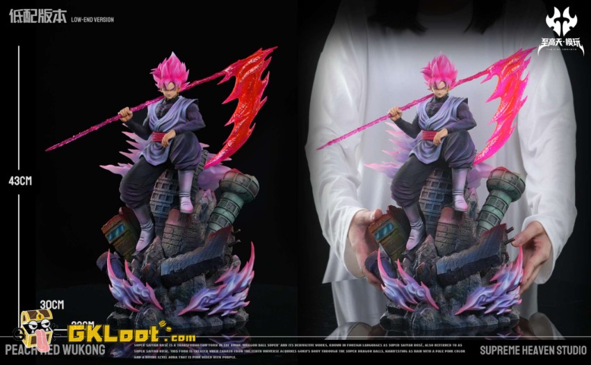 Supreme Heaven Studio Dragon Ball Super Saiyan Rosé Statue - View 2 Supreme Heaven Studio Dragon Ball Super Saiyan Rosé Statue - View 2