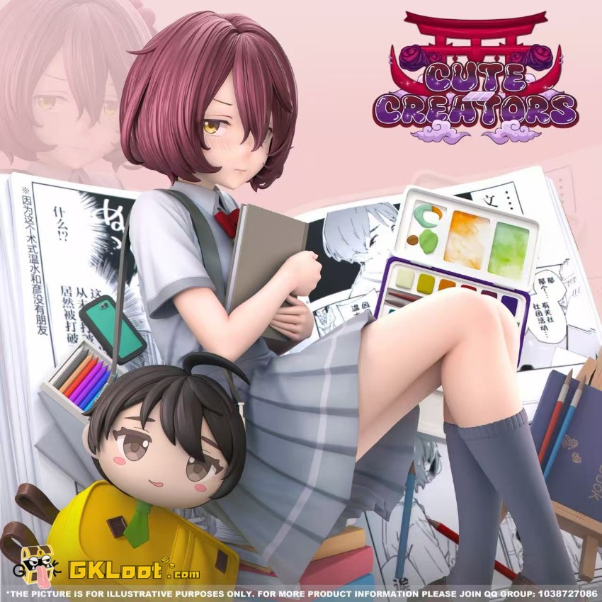 Cute Creators Studio 1/6 Too Many Losing Heroines! Komari Chika Statue - View 3 Cute Creators Studio 1/6 Too Many Losing Heroines! Komari Chika Statue - View 3