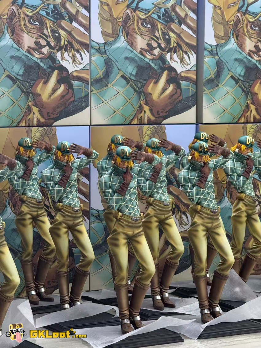 QuietArt Studio 1/6 JoJo's Bizarre Adventure Diego Brando Statue - View 1 QuietArt Studio 1/6 JoJo's Bizarre Adventure Diego Brando Statue - View 1