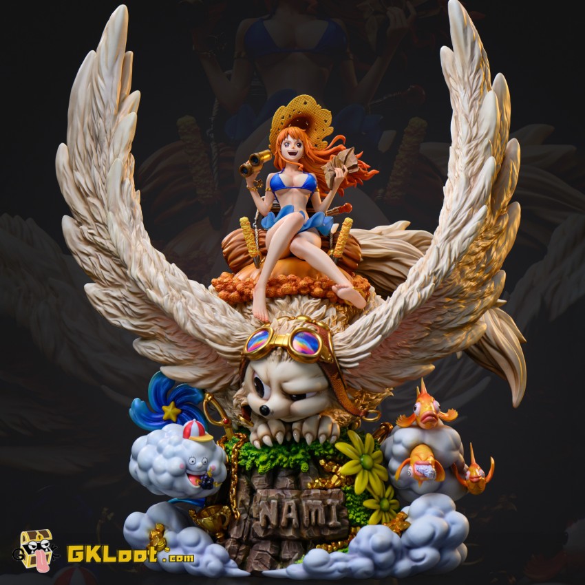 MoJieWuDu Studio One Piece Nami Statue - View 1 MoJieWuDu Studio One Piece Nami Statue - View 1