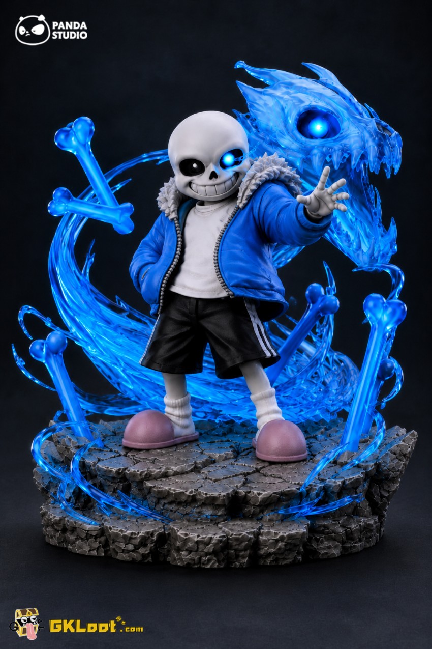 Panda Studio Undertale Sans Statue - View 1 Panda Studio Undertale Sans Statue - View 1