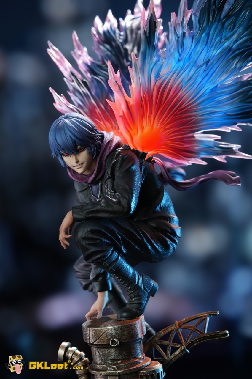Damocles Studio 1/6 Tokyo Ghoul Ayato Kirishima Statue - View 8 Damocles Studio 1/6 Tokyo Ghoul Ayato Kirishima Statue - View 8