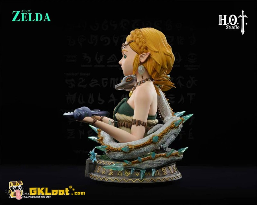 HOT Studio The Legend of Zelda Princess Zelda Bust Statue - View 14 HOT Studio The Legend of Zelda Princess Zelda Bust Statue - View 14