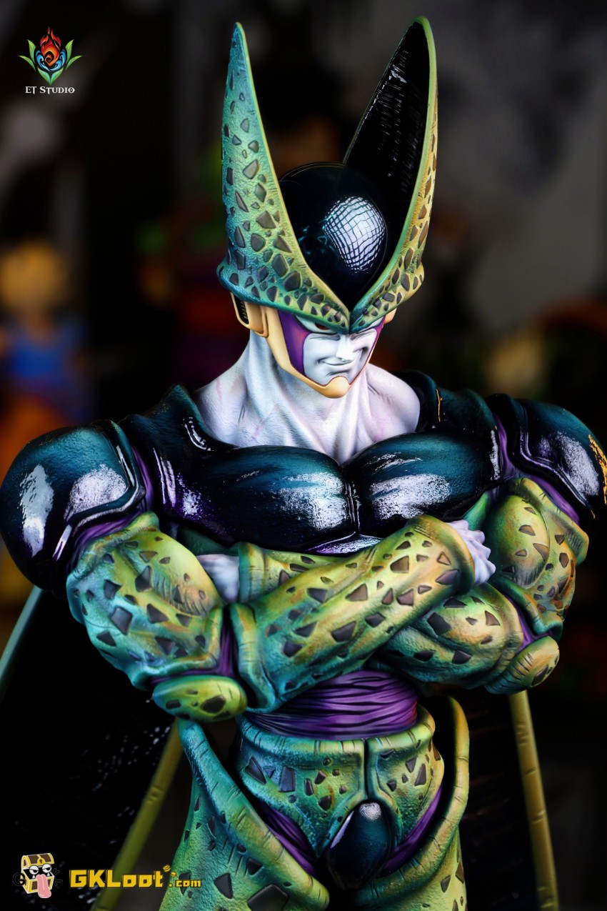 ET Studio Dragon Ball Cell Statue - View 2 ET Studio Dragon Ball Cell Statue - View 2