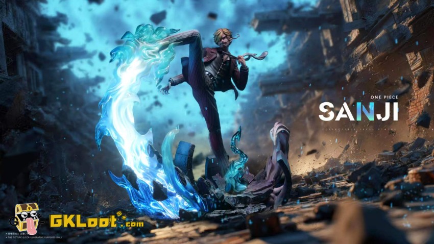 JinShan Studio 1/8 One Piece Vinsmoke Sanji Statue - View 6 JinShan Studio 1/8 One Piece Vinsmoke Sanji Statue - View 6