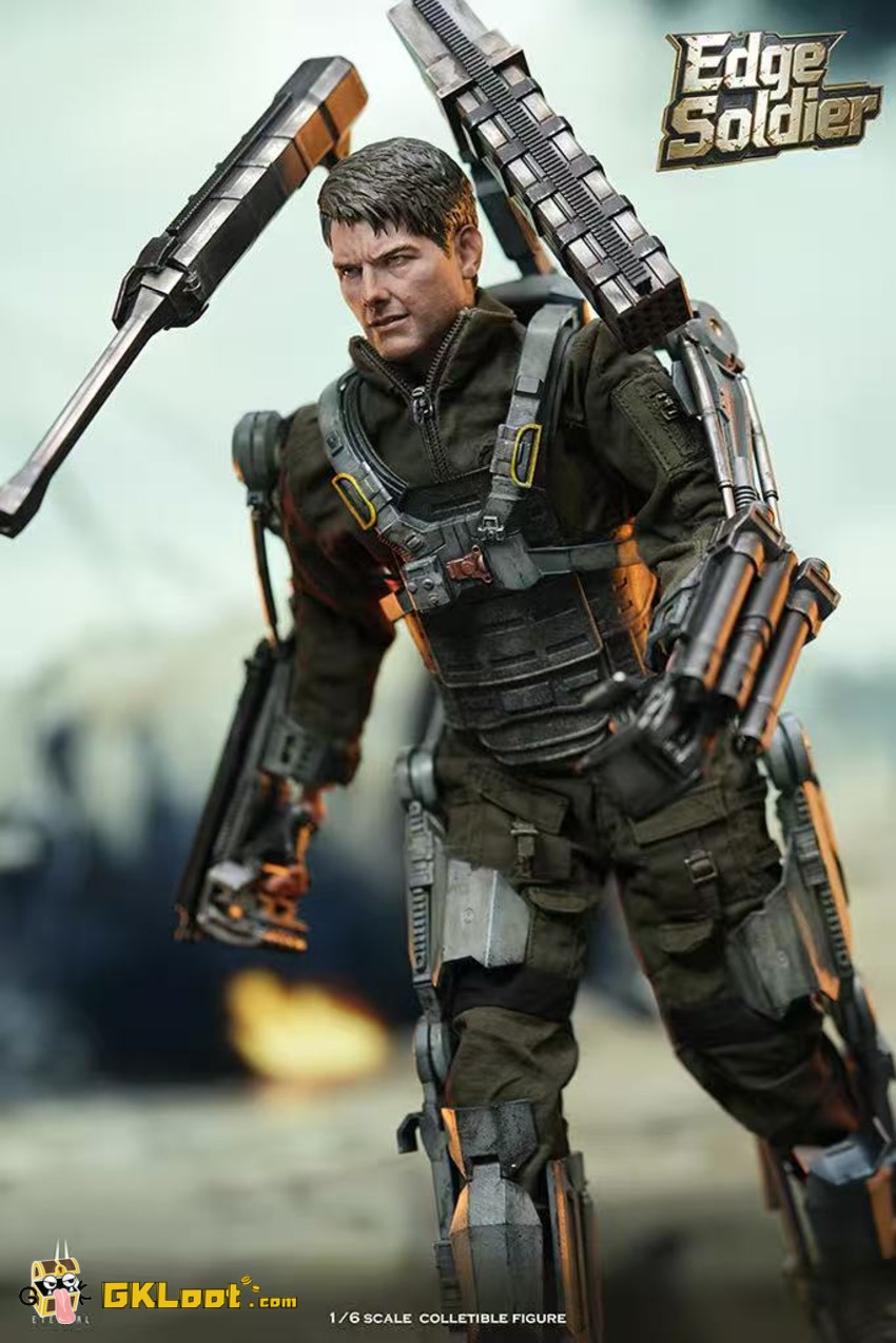 ETERNAL Studio 1/6 Edge of Tomorrow Major William Cage Action Figure - View 2 ETERNAL Studio 1/6 Edge of Tomorrow Major William Cage Action Figure - View 2