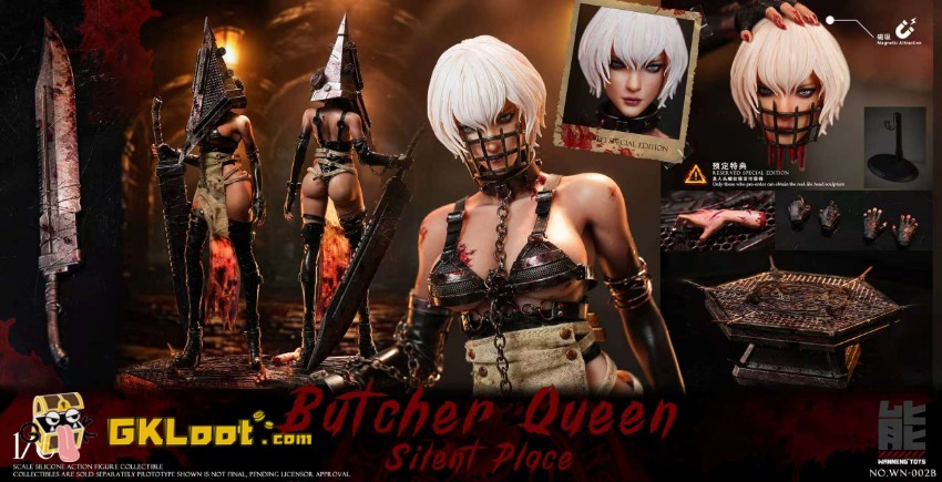 Wanneng Toys Studio 1/6 Silent Hill Pyramid Head Action Figure - View 7 Wanneng Toys Studio 1/6 Silent Hill Pyramid Head Action Figure - View 7