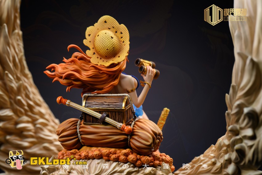 MoJieWuDu Studio One Piece Nami Statue - View 6 MoJieWuDu Studio One Piece Nami Statue - View 6