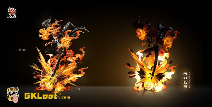 Fox Studio Katekyo Hitman Reborn Tsunayoshi Sawada Statue w/ LED - View 4 Fox Studio Katekyo Hitman Reborn Tsunayoshi Sawada Statue w/ LED - View 4