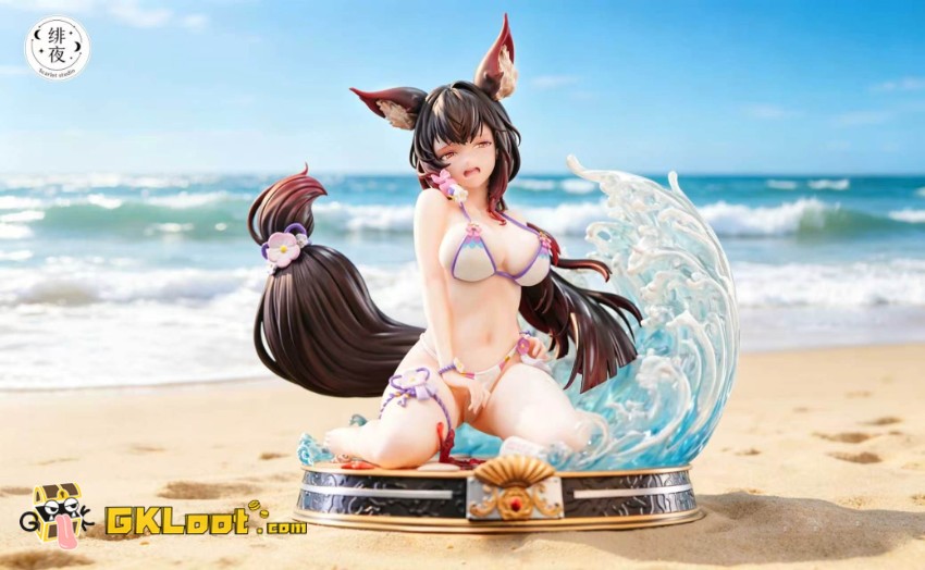 Scartlet Studio 1/6 Blue Archive Kosaka Wakamo Statue - View 3 Scartlet Studio 1/6 Blue Archive Kosaka Wakamo Statue - View 3