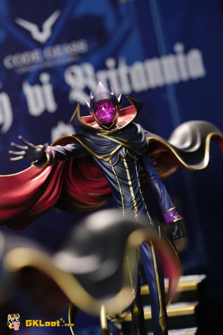One Studio 1/6 Code Geass Lelouch Lamperouge Statue - View 5 One Studio 1/6 Code Geass Lelouch Lamperouge Statue - View 5