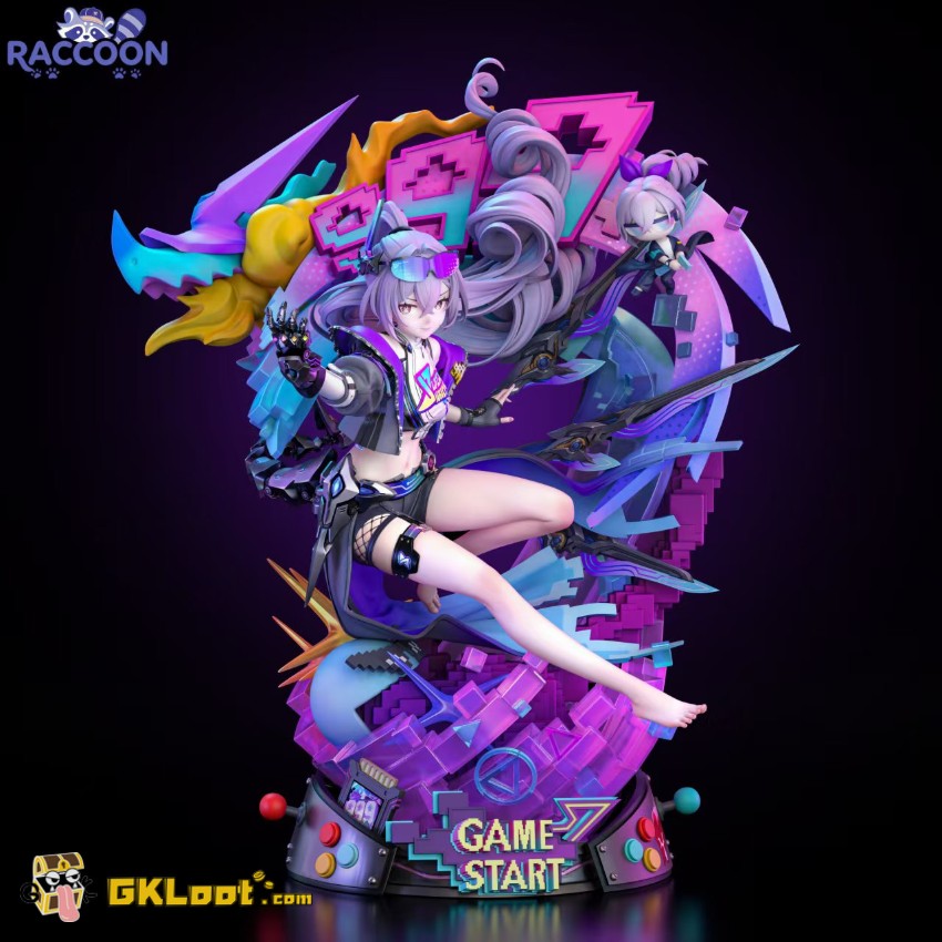 Xiao Huan Xiong Studio 1/6 Honkai: Star Rail Silver Wolf Statue - View 8 Xiao Huan Xiong Studio 1/6 Honkai: Star Rail Silver Wolf Statue - View 8