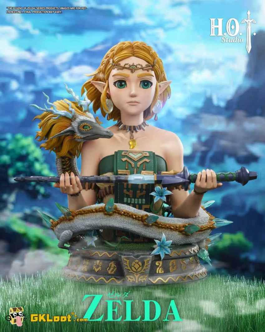 HOT Studio The Legend of Zelda Princess Zelda Bust Statue - View 4 HOT Studio The Legend of Zelda Princess Zelda Bust Statue - View 4