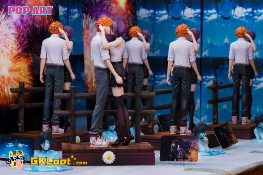 POP. ART Studio 1/6 Chainsaw Man Reze & Denji Statue - View 2 POP. ART Studio 1/6 Chainsaw Man Reze & Denji Statue - View 2