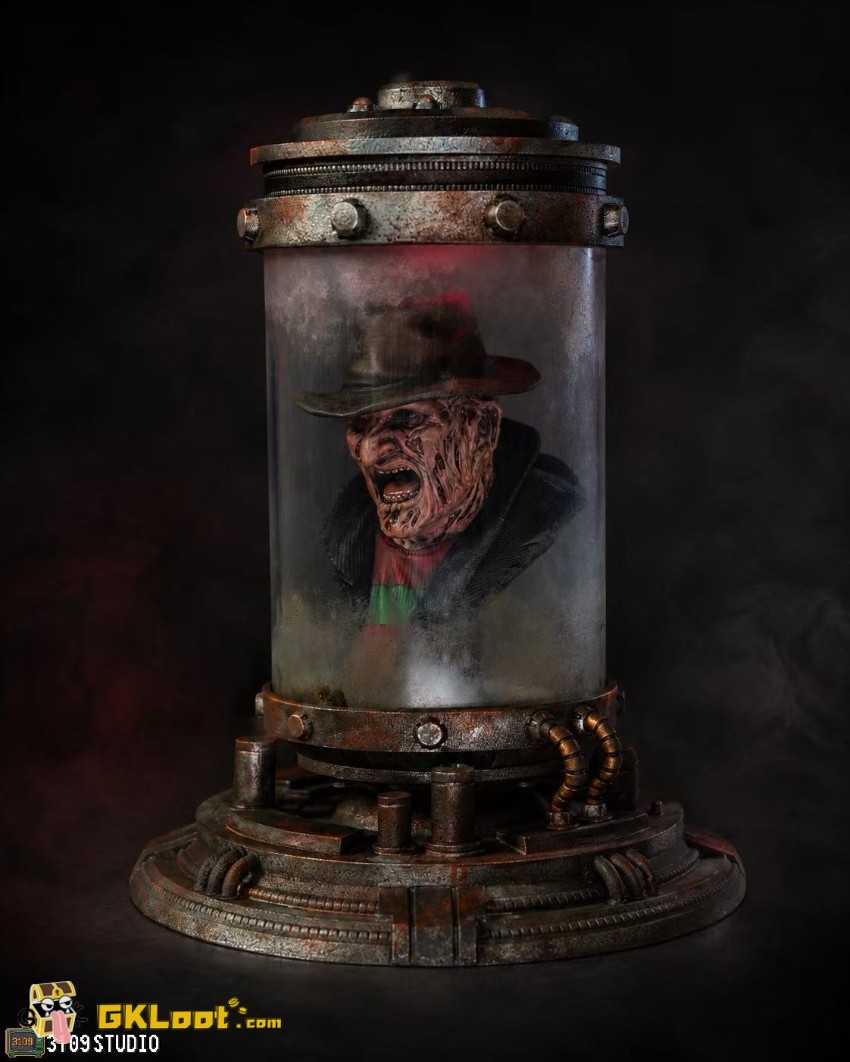 3109 Studio 1/4 A Nightmare on Elm Street & Halloween Freddy Krueger & Michael Myers Statue - View 4 3109 Studio 1/4 A Nightmare on Elm Street & Halloween Freddy Krueger & Michael Myers Statue - View 4