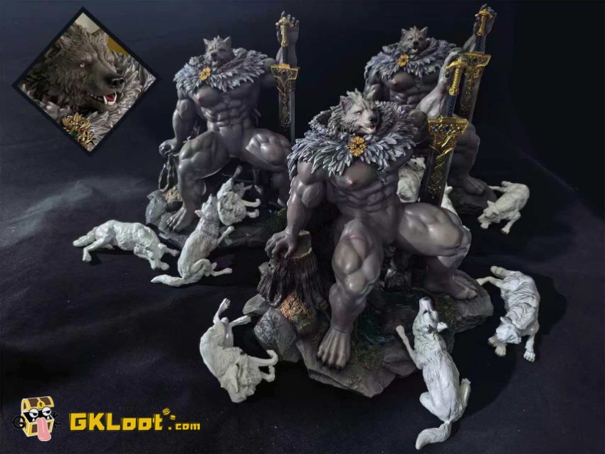 PP Studio 1/5 Elden Ring Blaidd Statue - View 1 PP Studio 1/5 Elden Ring Blaidd Statue - View 1