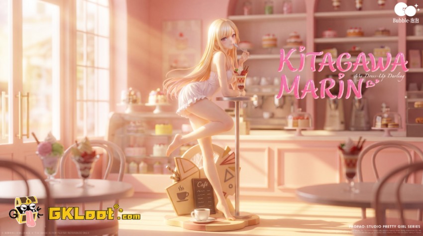 Bubble Studio 1/6 My Dress-Up Darling Kitagawa Marin Statue - View 3 Bubble Studio 1/6 My Dress-Up Darling Kitagawa Marin Statue - View 3