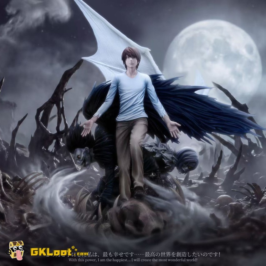 Lao A Studio 1/6 Death Note Light Yagami Statue - View 1 Lao A Studio 1/6 Death Note Light Yagami Statue - View 1