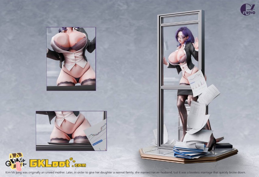 GZ Studio 1/4 Brave New World Kim Mi-Jung Statue - View 11 GZ Studio 1/4 Brave New World Kim Mi-Jung Statue - View 11