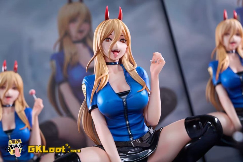BB Girl Studio Chainsaw Man Power Statue - View 3 BB Girl Studio Chainsaw Man Power Statue - View 3