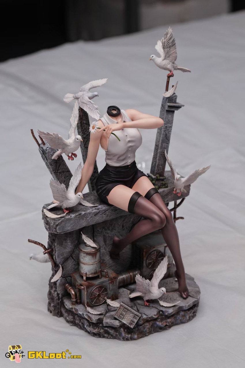 Chu Jian Studio Chainsaw Man Reze Statue - View 4 Chu Jian Studio Chainsaw Man Reze Statue - View 4