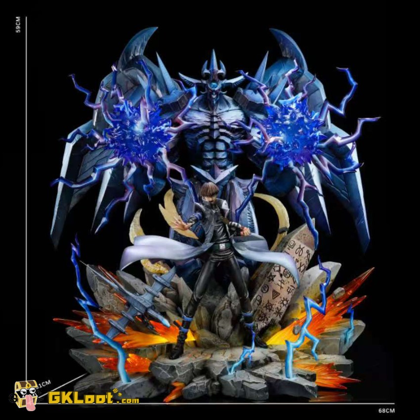 CX Studio 1/6 Yu-Gi-Oh! Seto Kaiba & Obelisk the Tormentor Statue - View 1 CX Studio 1/6 Yu-Gi-Oh! Seto Kaiba & Obelisk the Tormentor Statue - View 1