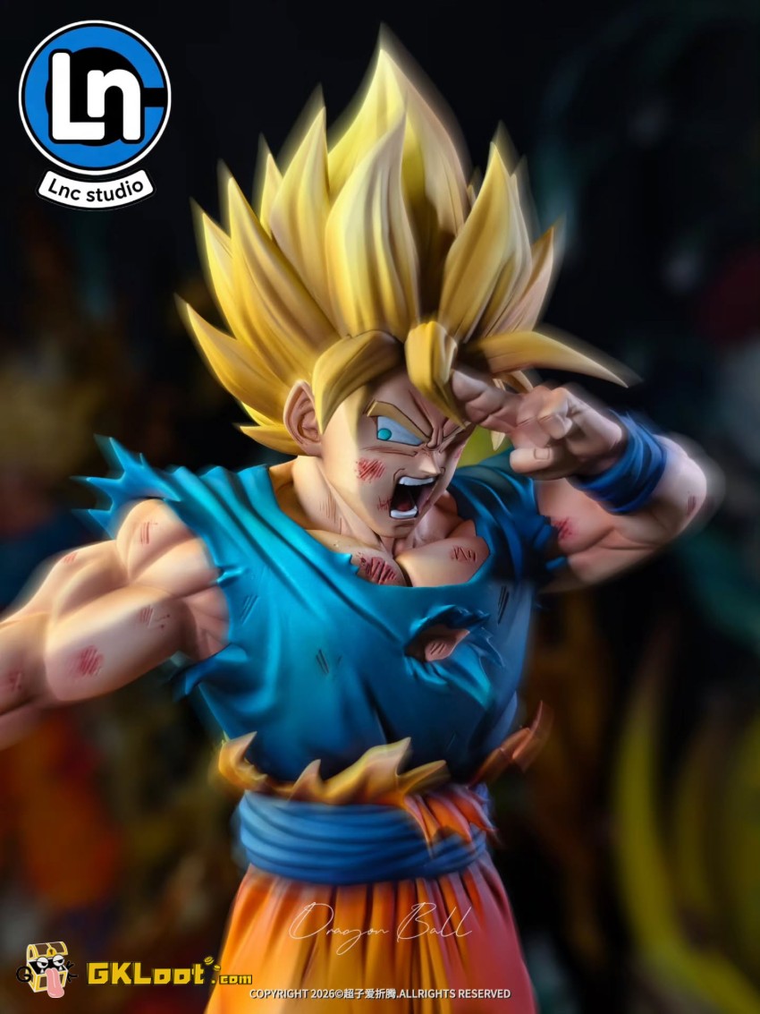 Lnc Studio 1/6 Dragon Ball Son Goku Statue - View 4 Lnc Studio 1/6 Dragon Ball Son Goku Statue - View 4