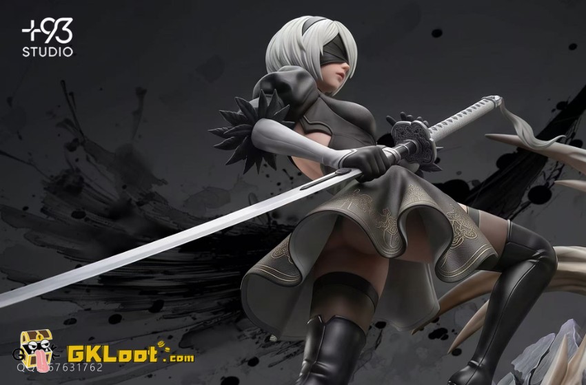 XIX·III Studio NieR:Automata YoRHa No. 2 Type B Statue - View 2 XIX·III Studio NieR:Automata YoRHa No. 2 Type B Statue - View 2