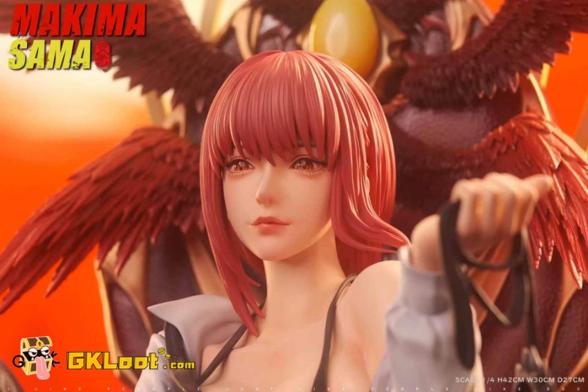 TY Studio 1/4 Chainsaw Man Makima Statue - View 4 TY Studio 1/4 Chainsaw Man Makima Statue - View 4