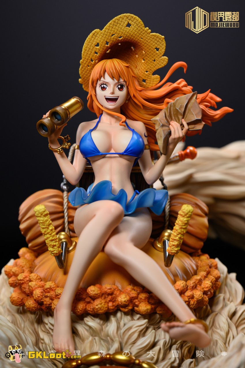 MoJieWuDu Studio One Piece Nami Statue - View 3 MoJieWuDu Studio One Piece Nami Statue - View 3