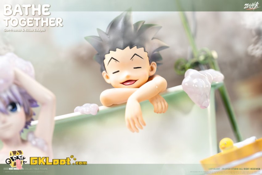 Zoldyck Studio Hunter × Hunter Killua Zoldyck & Gon Freecss Statue - View 8 Zoldyck Studio Hunter × Hunter Killua Zoldyck & Gon Freecss Statue - View 8