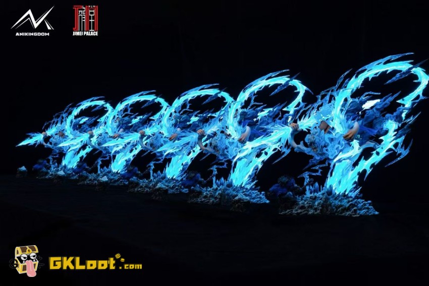 Anikingdom & Jimei Palace Studio One Piece Licensed Monkey D. Luffy Statue w/ LED - View 4 Anikingdom & Jimei Palace Studio One Piece Licensed Monkey D. Luffy Statue w/ LED - View 4