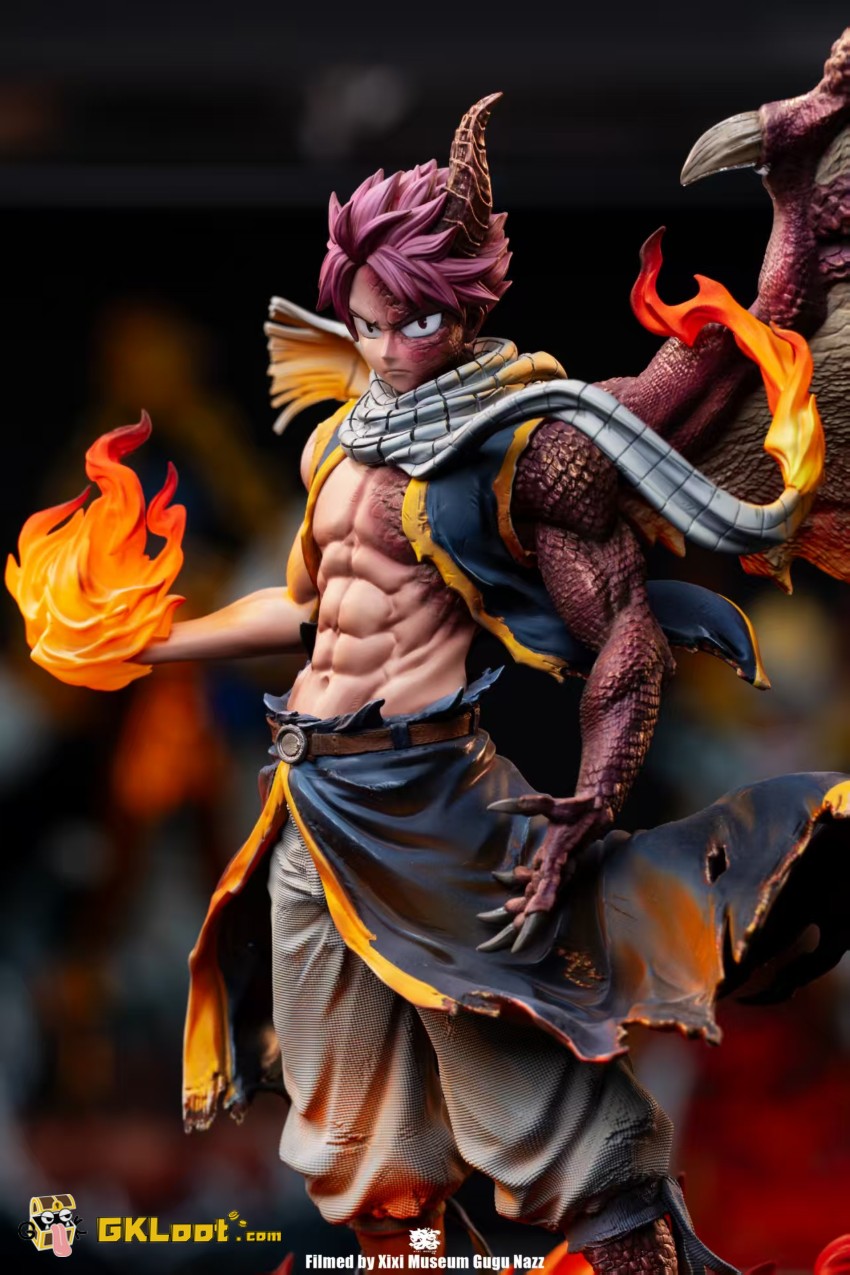GuGu Studio 1/6 Fairy Tail Natsu Dragneel Statue - View 3 GuGu Studio 1/6 Fairy Tail Natsu Dragneel Statue - View 3