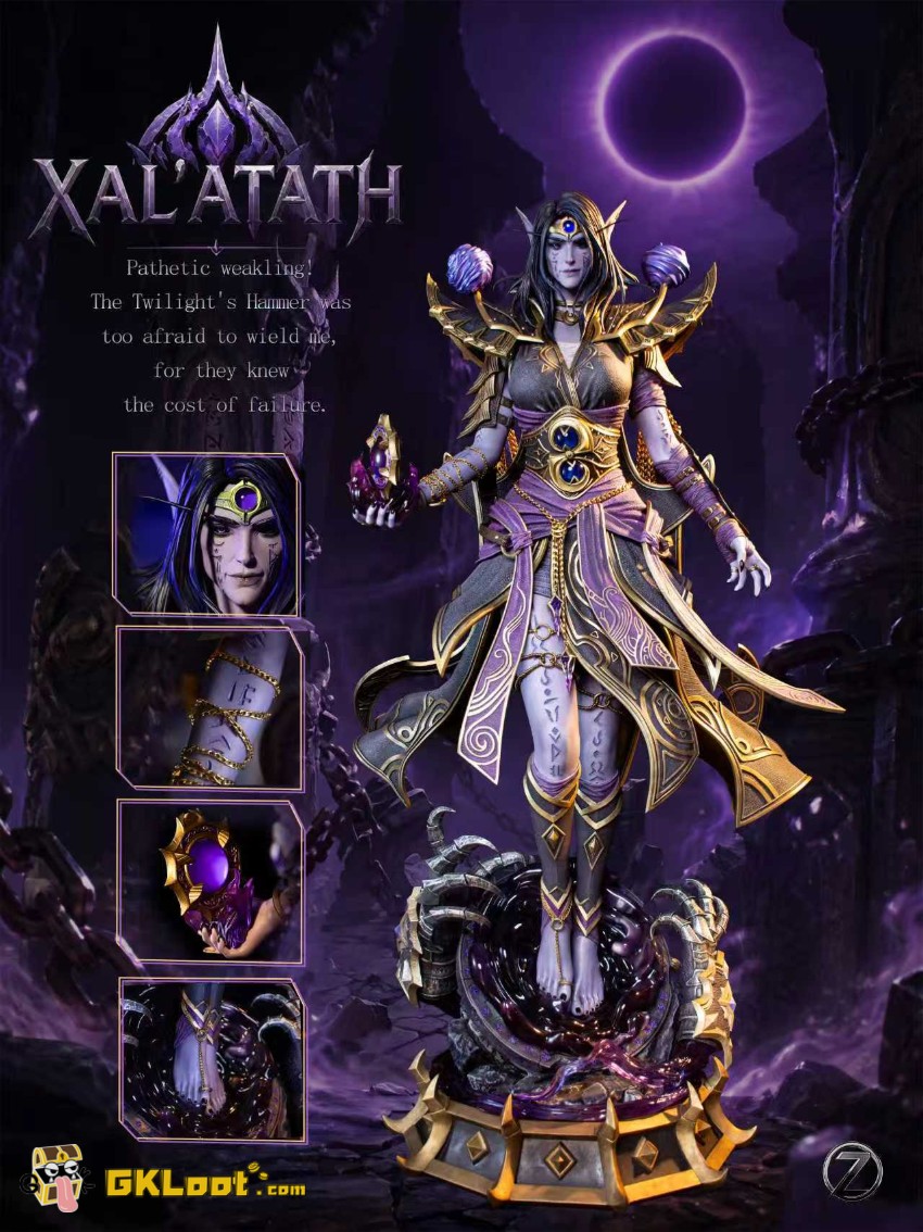 Thunder Z Studio 1/3 World of Warcraft Xal'atath Statue - View 11 Thunder Z Studio 1/3 World of Warcraft Xal'atath Statue - View 11