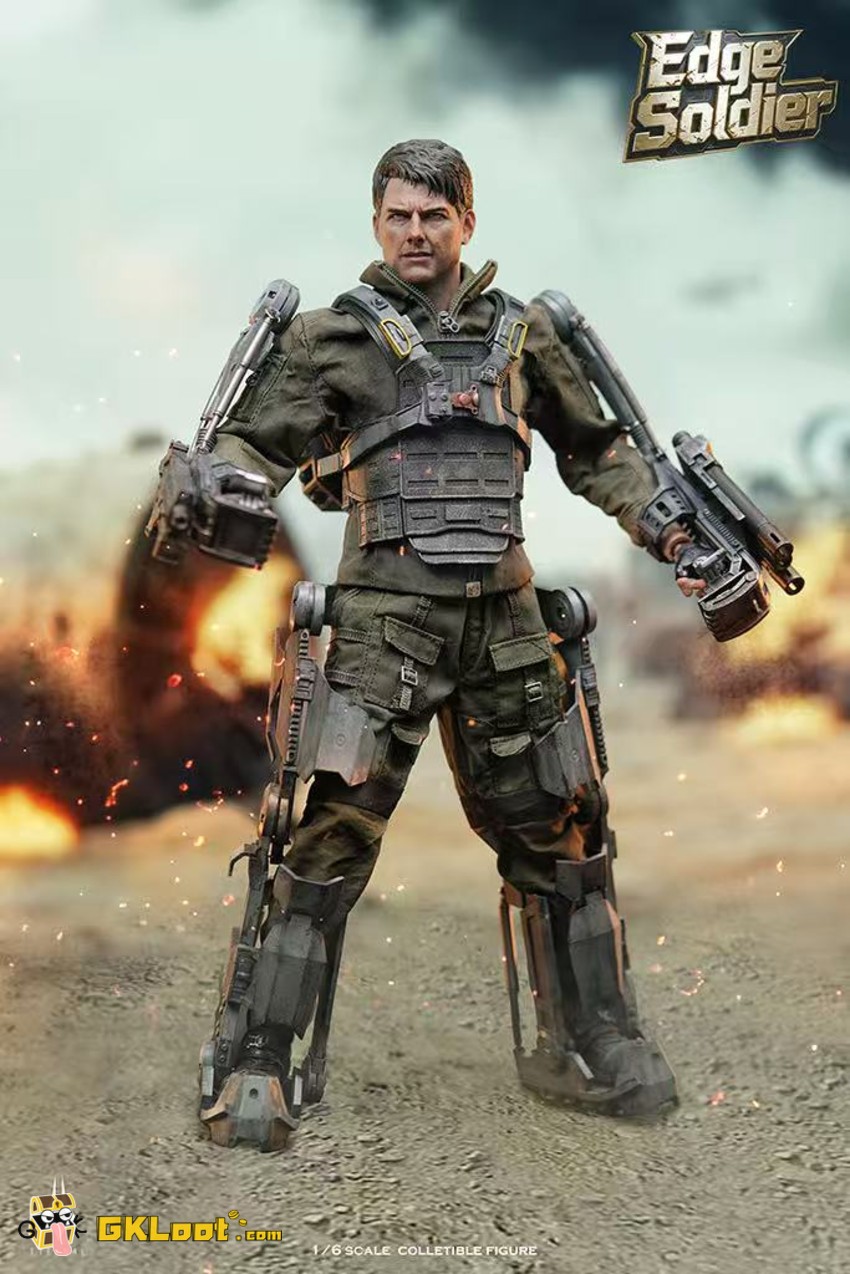 ETERNAL Studio 1/6 Edge of Tomorrow Major William Cage Action Figure - View 8 ETERNAL Studio 1/6 Edge of Tomorrow Major William Cage Action Figure - View 8