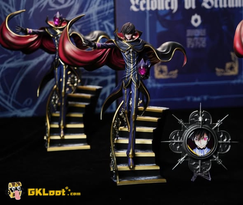 One Studio 1/6 Code Geass Lelouch Lamperouge Statue - View 4 One Studio 1/6 Code Geass Lelouch Lamperouge Statue - View 4