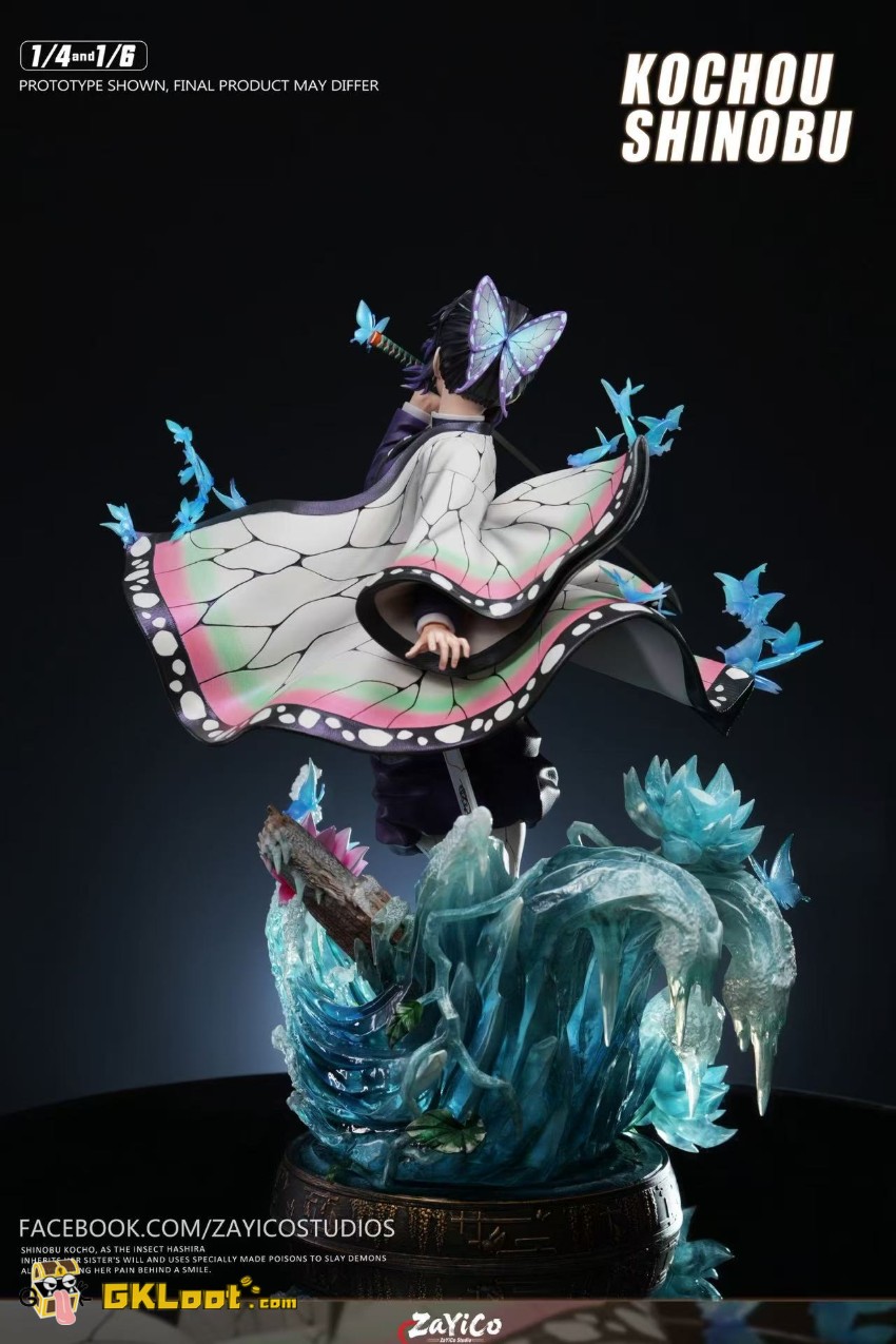Zayico Studio Demon Slayer Kochou Shinobu Statue - View 3 Zayico Studio Demon Slayer Kochou Shinobu Statue - View 3