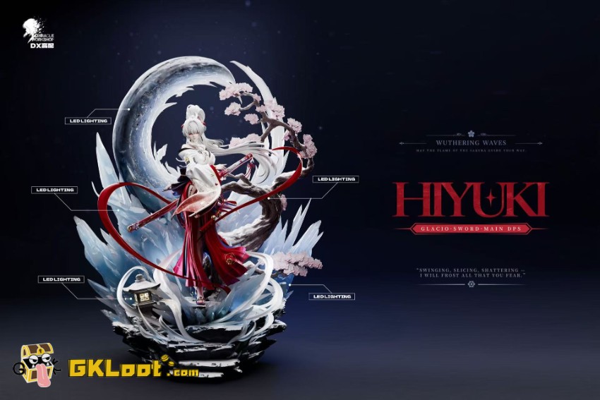 Miracle Workshop Studio 1/6 Wuthering Waves Hiyuki Statue - View 7 Miracle Workshop Studio 1/6 Wuthering Waves Hiyuki Statue - View 7