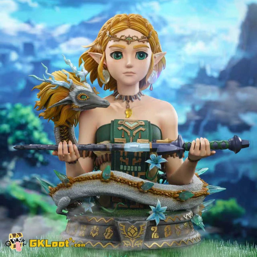 HOT Studio The Legend of Zelda Princess Zelda Bust Statue - View 1 HOT Studio The Legend of Zelda Princess Zelda Bust Statue - View 1