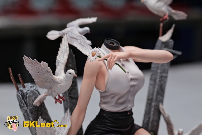 Chu Jian Studio Chainsaw Man Reze Statue - View 5 Chu Jian Studio Chainsaw Man Reze Statue - View 5