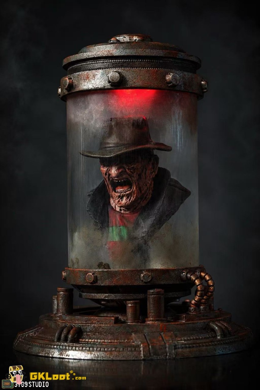 3109 Studio 1/4 A Nightmare on Elm Street & Halloween Freddy Krueger & Michael Myers Statue - View 2 3109 Studio 1/4 A Nightmare on Elm Street & Halloween Freddy Krueger & Michael Myers Statue - View 2