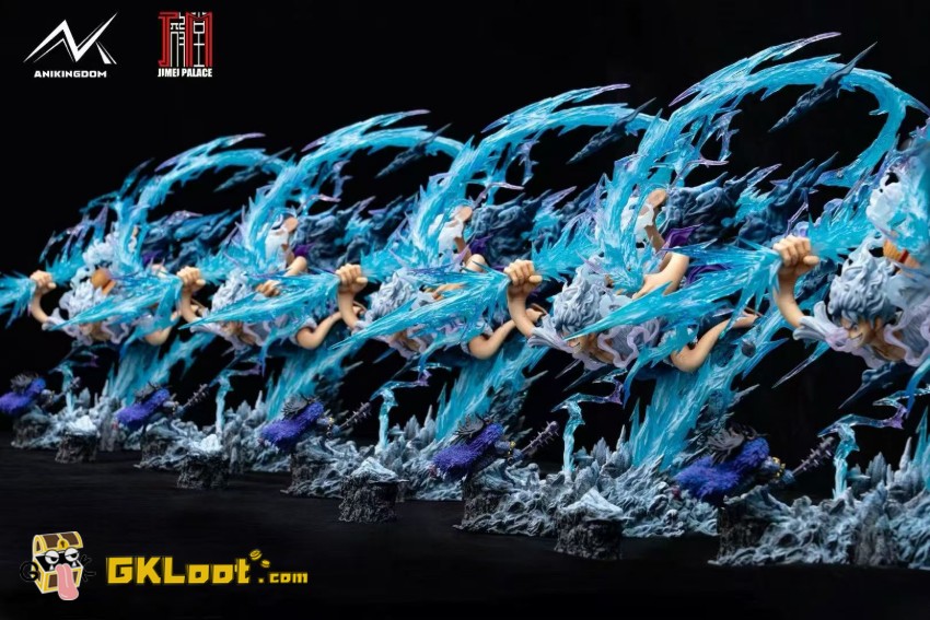Anikingdom & Jimei Palace Studio One Piece Licensed Monkey D. Luffy Statue w/ LED - View 2 Anikingdom & Jimei Palace Studio One Piece Licensed Monkey D. Luffy Statue w/ LED - View 2