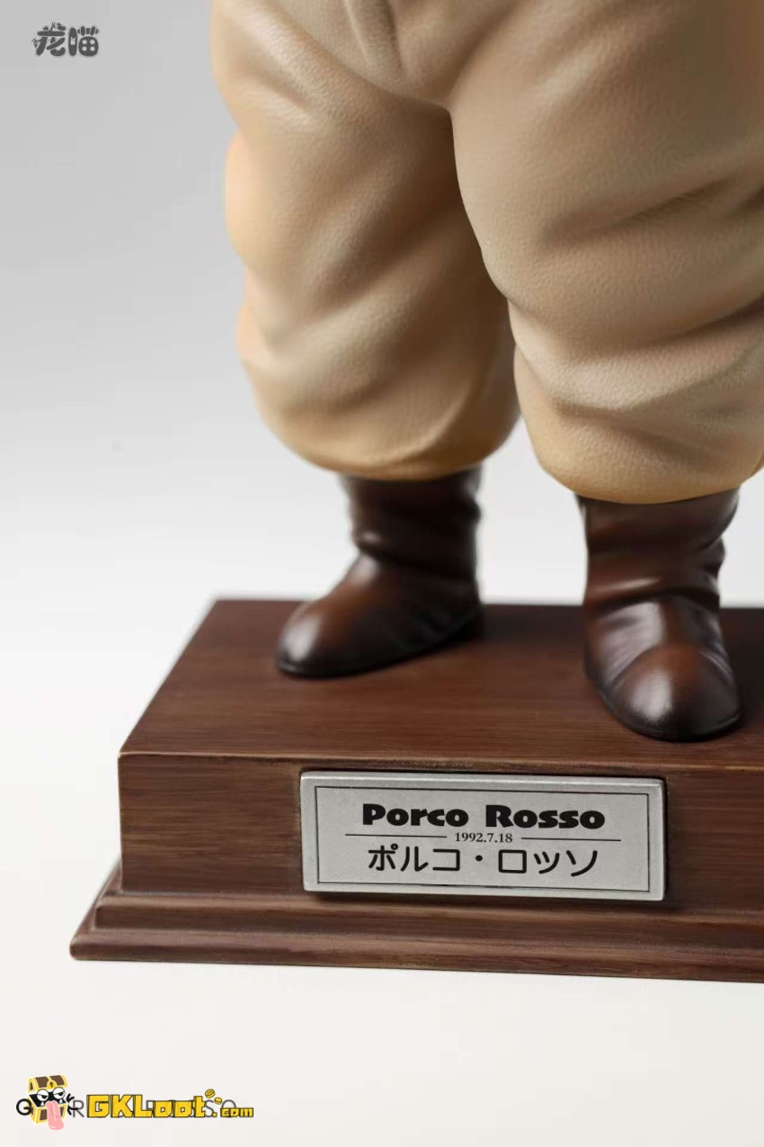 Long Miao Studio Porco Rosso Porco Rosso Statue - View 2 Long Miao Studio Porco Rosso Porco Rosso Statue - View 2