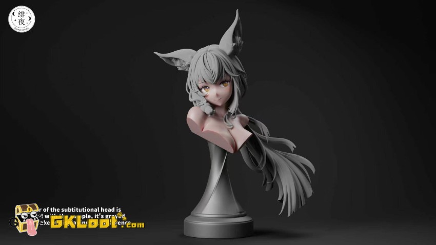 Scartlet Studio 1/6 Blue Archive Kosaka Wakamo Statue - View 7 Scartlet Studio 1/6 Blue Archive Kosaka Wakamo Statue - View 7