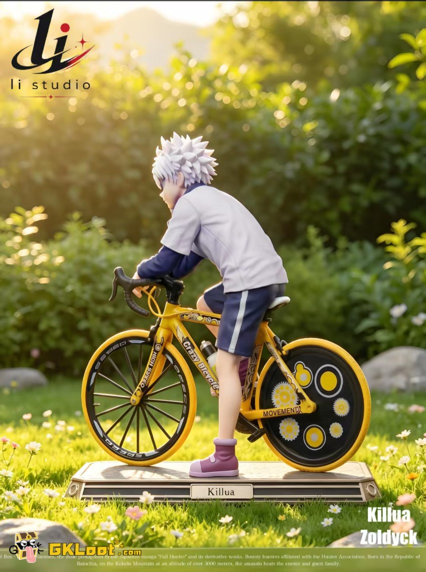 Li Studio 1/6 Hunter × Hunter Killua Zoldyck Statue - View 3 Li Studio 1/6 Hunter × Hunter Killua Zoldyck Statue - View 3