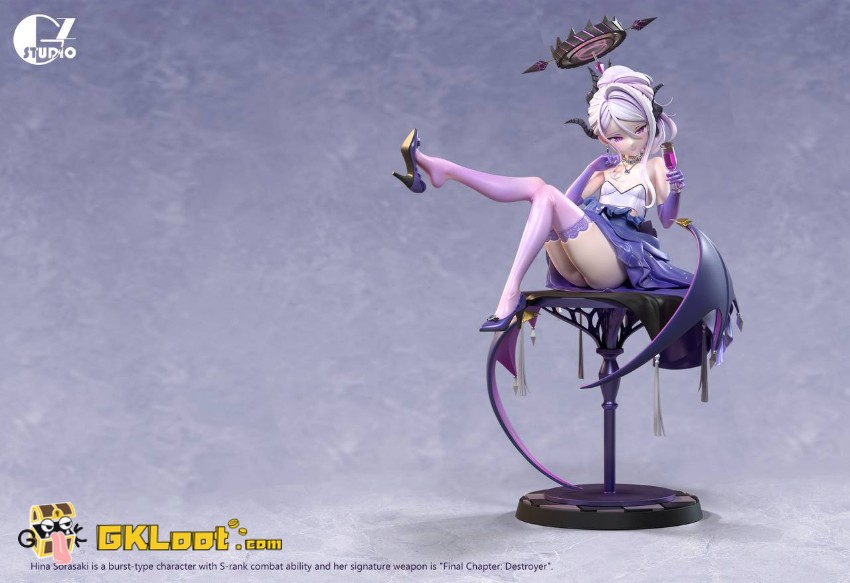 GZ Studio 1/6 Blue Archive Sorasaki Hina Statue - View 10 GZ Studio 1/6 Blue Archive Sorasaki Hina Statue - View 10