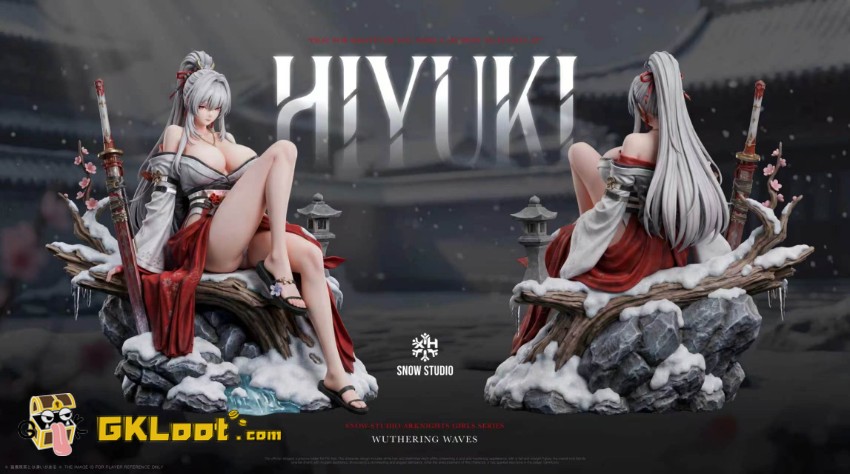 Snow Studio 1/6 Wuthering Waves Hiyuki Statue - View 5 Snow Studio 1/6 Wuthering Waves Hiyuki Statue - View 5