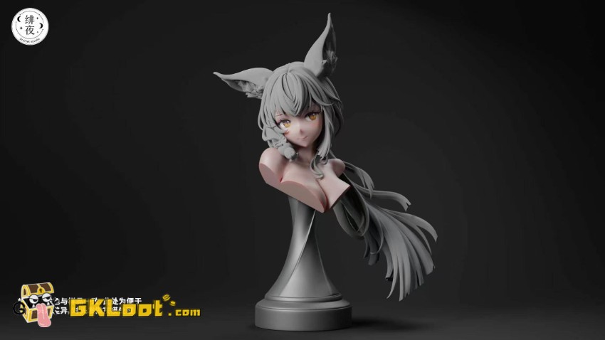 Scartlet Studio 1/6 Blue Archive Kosaka Wakamo Statue - View 6 Scartlet Studio 1/6 Blue Archive Kosaka Wakamo Statue - View 6