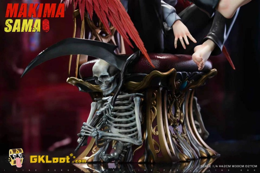 TY Studio 1/4 Chainsaw Man Makima Statue - View 6 TY Studio 1/4 Chainsaw Man Makima Statue - View 6